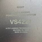 Altec Lansing VS4121 2.1 Speaker System Tested Working - Image 9