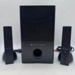 Altec Lansing VS4121 Powered 2.1 Speaker System Subwoofer Tested Working