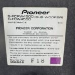 Pioneer S-FCRW4500 Passive Subwoofer Speaker Tested Working - Image 6