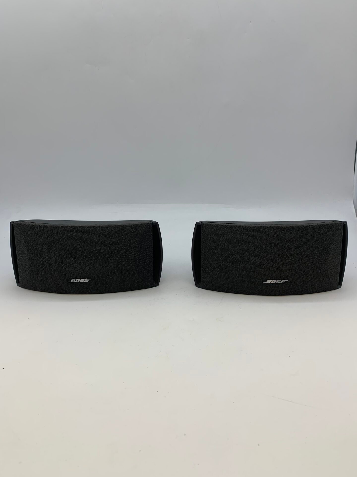 IMG_5903 Bose Gemstone Speakers Pair AV321 3-2-1 GS GSX Cinemate Black - Image 1