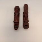 Hand Carved Wooden Tribal Face Wall Mask Folk Art Decor 6 Inch