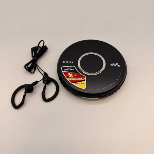 Sony D-EJ011 Portable CD Walkman Player Mega Bass G-Protection w/ Earphones