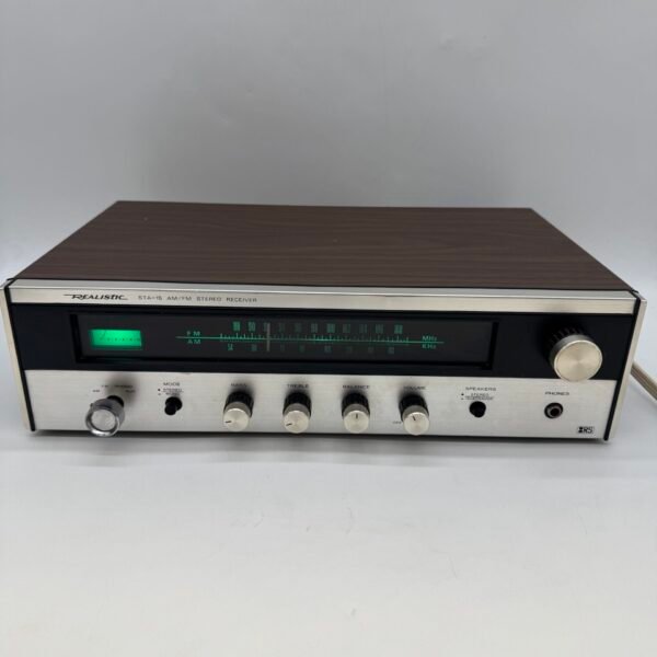Vintage Realistic STA-15 AM/FM Stereo Receiver Radio Shack Tested Working