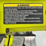 Ryobi TS1144 7-1/4" Compound Miter Saw 120V Tested Working - Image 4