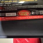 King Canada 8342LN 14" Cut-Off Saw Metal Chop Saw Tested Working - Image 8