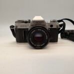 Canon AE-1 35mm SLR Film Camera w/ FD 50mm f/1.8 Lens Flash Bag Tested Kit - Image 8