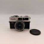 Vintage Minolta Hi-Matic F 35mm Rangefinder Film Camera Rokkor 38mm f/2.7 Lens