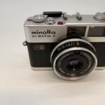 Vintage Minolta Hi-Matic F 35mm Rangefinder Film Camera Rokkor 38mm f/2.7 Lens - Image 6
