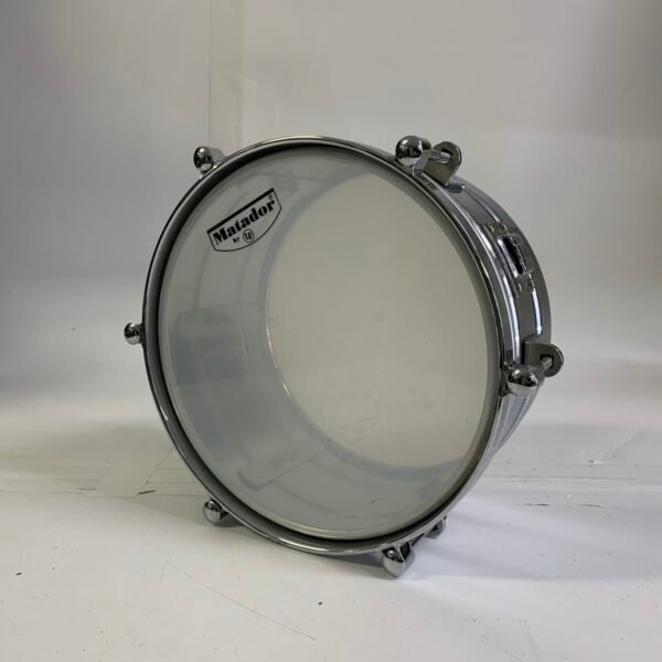 Matador By LP 12 Inch Chrome Snare Drum Percussion Instrument