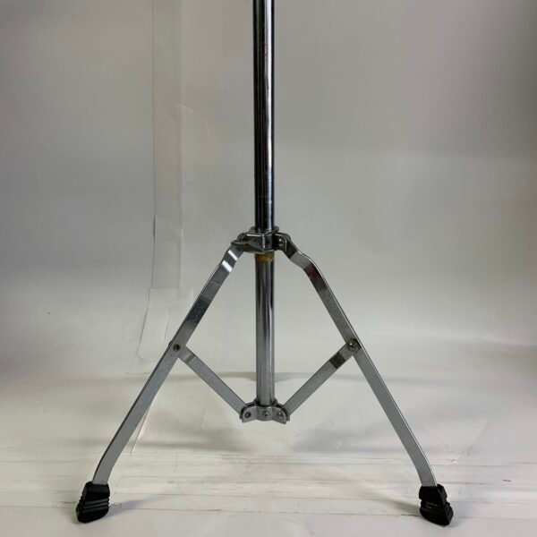 Japanese-made drum hardware stand featuring a chrome finish, tripod base, and adjustable construction.