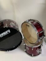Westbury Pro-Cussion Drum Set Lot Bass Drum Two Toms - Image 5