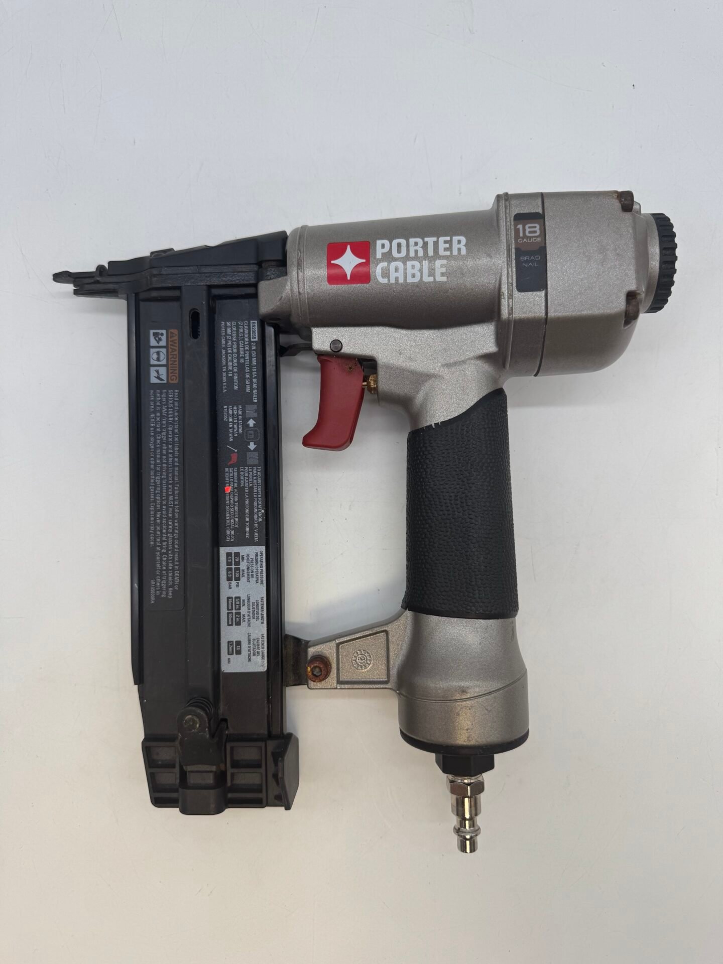 IMG_6154 PORTER-CABLE BN200SB 18 Gauge Brad Nail Gun - Used - Image 1