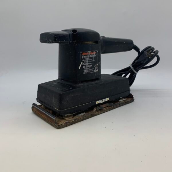 Vintage Black & Decker 7456-04 Finish Sander 1/2 Sheet Orbital Sander