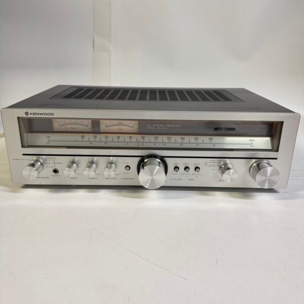 Vintage Kenwood KR-4010 AM/FM Stereo Receiver Wooden Case NICE CONDITION ⭐️