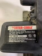 Porter-Cable 447 Heavy Duty Circular Saw Tested Working - Image 4