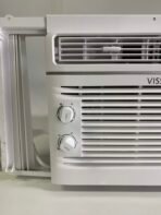 Vissani 5000 BTU Window Air Conditioner 115V w/ Window Kit Clean Filter - Image 2