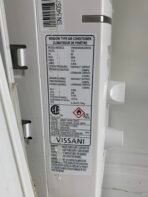 Vissani 5000 BTU Window Air Conditioner 115V w/ Window Kit Clean Filter - Image 8