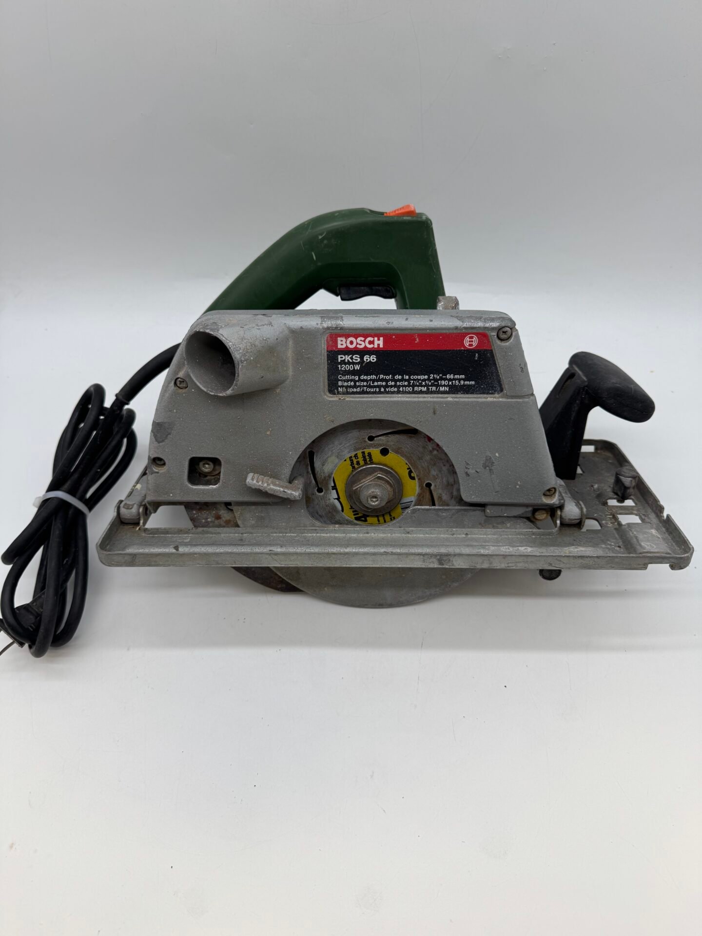 IMG_6422 Bosch PKS 66 1200W Circular Saw Tested Working Made in Germany - Image 1