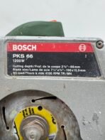 Bosch PKS 66 1200W Circular Saw Tested Working Made in Germany - Image 2