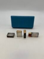 Silver-Plated Match Holder Set with Case - Image 3