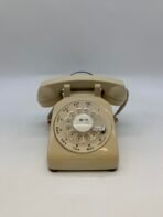 Vintage Northern Telecom Rotary Telephone Beige Working Mid Century Desk Phone - Image 3
