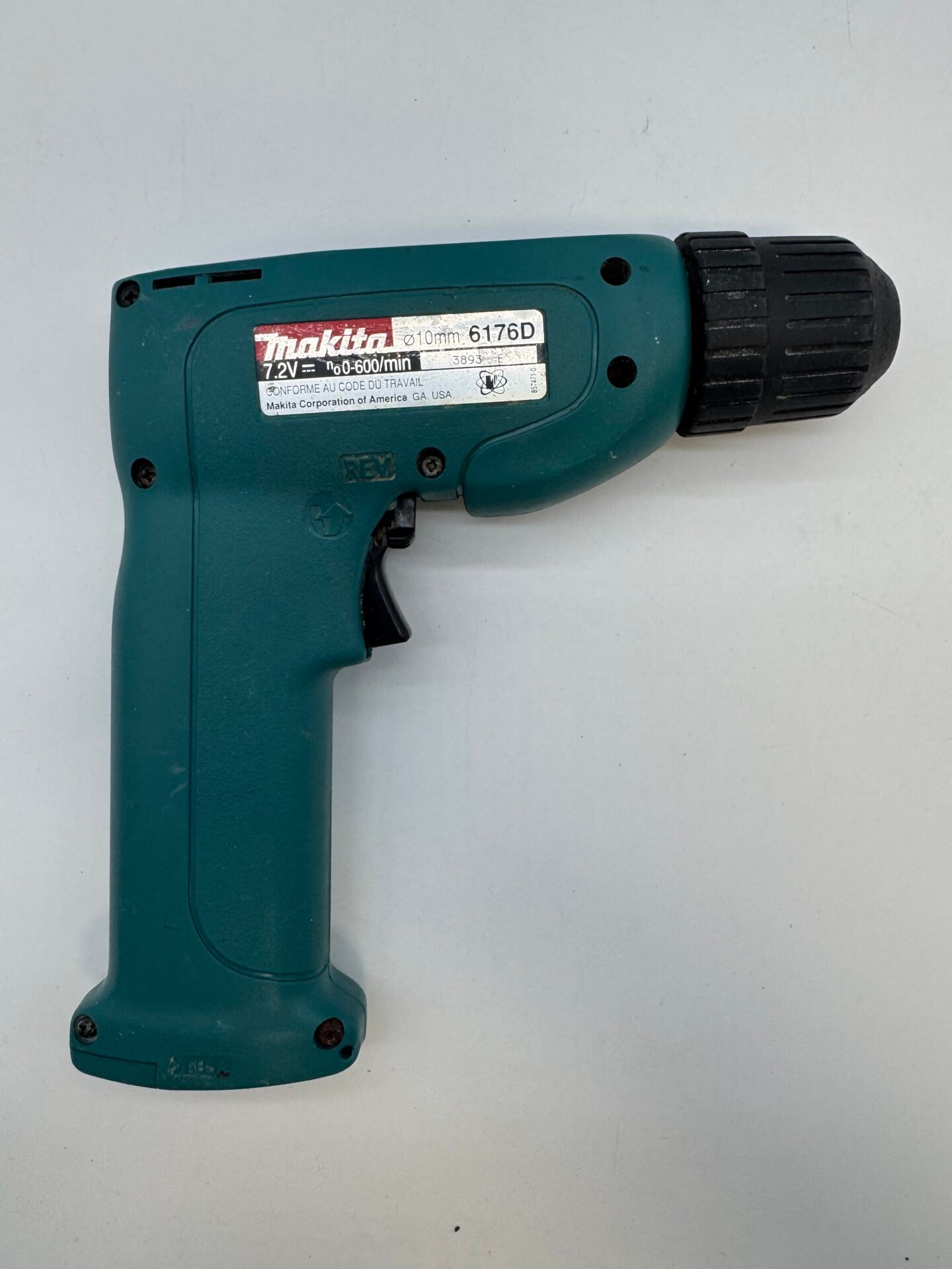 IMG_6504 Makita Blue 6172D 7.2V 3/8 in Handheld Power Cordless Drill - Image 1