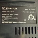 Emerson MS3105 3 CD Changer Home Audio System AM/FM Stereo Remote Manual - Image 14