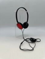 JVC Wired Stereo On-Ear Headphones Red Black 3.5mm