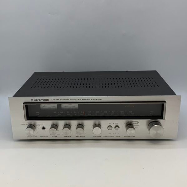 Kenwood KR-3090 Vintage AM FM Stereo Receiver Made in Japan Working
