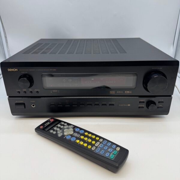 Denon AVR-3802 AV Receiver Tested Works Great  Made In Japan