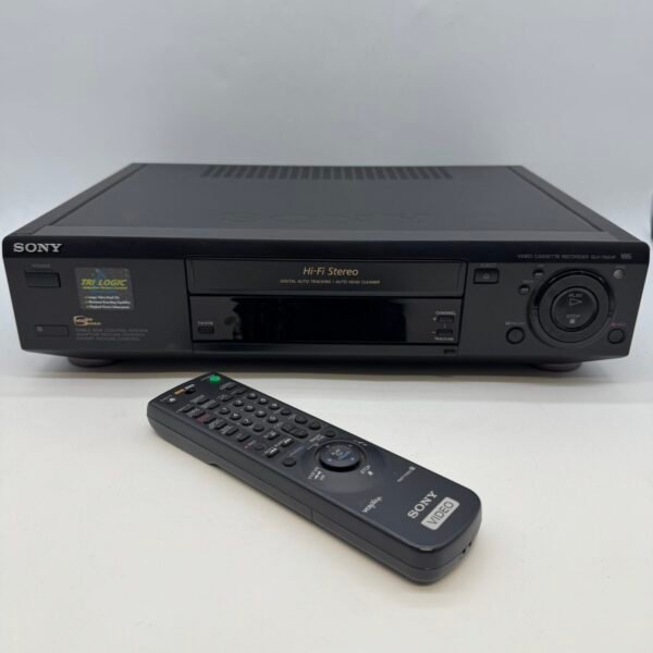 Sony SLV-795HF Hi-Fi Stereo VHS VCR Video Cassette Recorder w/ Remote Tested
