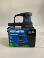 Vintage Mastercraft 1/4 Sheet Electric Sander with Original Box Working