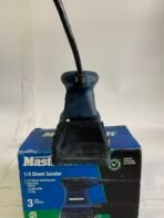 Vintage Mastercraft 1/4 Sheet Electric Sander with Original Box Working - Image 5