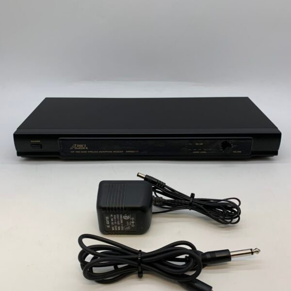 Vintage A2000’S AWR6011T VHF Wireless Microphone Receiver with Adapter
