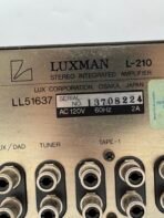 Luxman L-210 Vintage Stereo Integrated Amplifier Tested Working Japan - Image 7