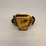 Sony SRF-5 Sports FM Walkman Portable Radio Yellow Japan Tested w/ Armband - Image 2