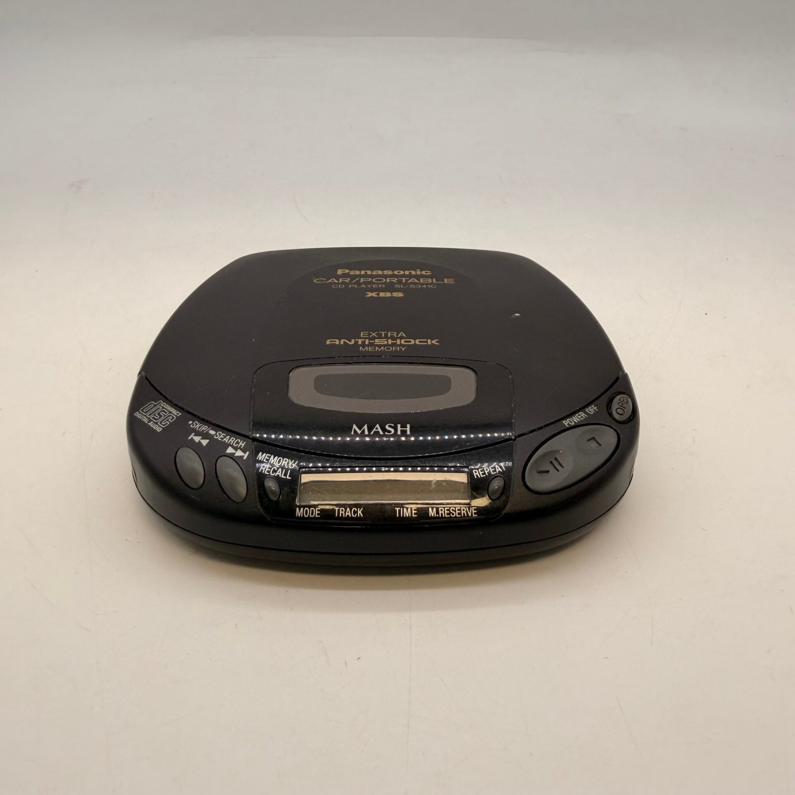 IMG_6896 Panasonic SL-S341C Portable CD Player XBS MASH Anti-Shock Tested Japan - Image 1