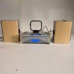 JVC FS-SD550 Executive Micro Hi-Fi CD AM/FM Stereo System w/ Speakers Tested - Image 4