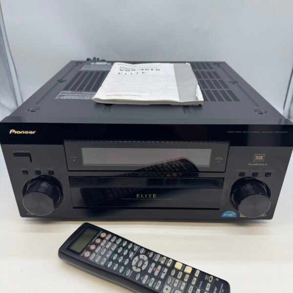 Pioneer Elite VSX-45TX Multi-Channel Stereo Receiver Remote/manual Bundle Japan