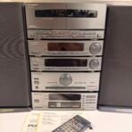 Pioneer XS-P510M Compact Component Stereo System w/ Remote Boxes Like New - Image 2