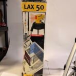 STABILA LAX 50 Automatic Cross Line Laser Level Kit Tripod Pole Like New - Image 6