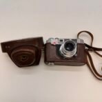 Vintage PaX M4 35mm Rangefinder Camera 45mm f/2.8 Tested w/ Leather Case