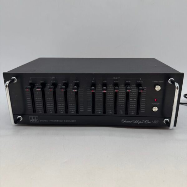 Vintage ADC Sound Shaper One-IC SS-1 Stereo Frequency Equalizer Tested Working