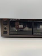 Luxman K-110W Dual Auto Reverse Stereo Cassette Deck HX Pro Tested Working - Image 2