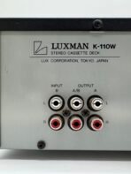Luxman K-110W Dual Auto Reverse Stereo Cassette Deck HX Pro Tested Working - Image 6