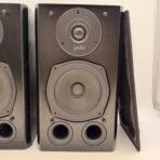 Polk Audio RT3 Bookshelf Speakers Pair Tested Working 8 Ohm Black Home Audio - Image 2