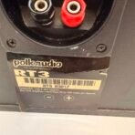 Polk Audio RT3 Bookshelf Speakers Pair Tested Working 8 Ohm Black Home Audio - Image 7