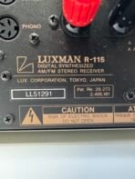 Luxman R-115 Digital Synthesized AM/FM Stereo Receiver. JAPAN Nice Condition - Image 8
