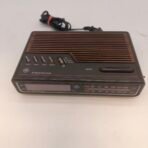Vintage GE Digital Clock Radio AM/FM Alarm Snooze Woodgrain Tested Working - Image 2