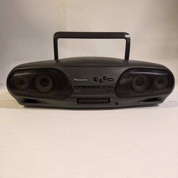 Panasonic RX-DT707 CD Dual Cassette Boombox AM/FM AUX MASH Japan Tested